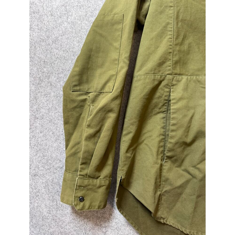 Hurley Olive Green Utility Overshirt Shirt Jacket Women's Large - Picture 4 of 11